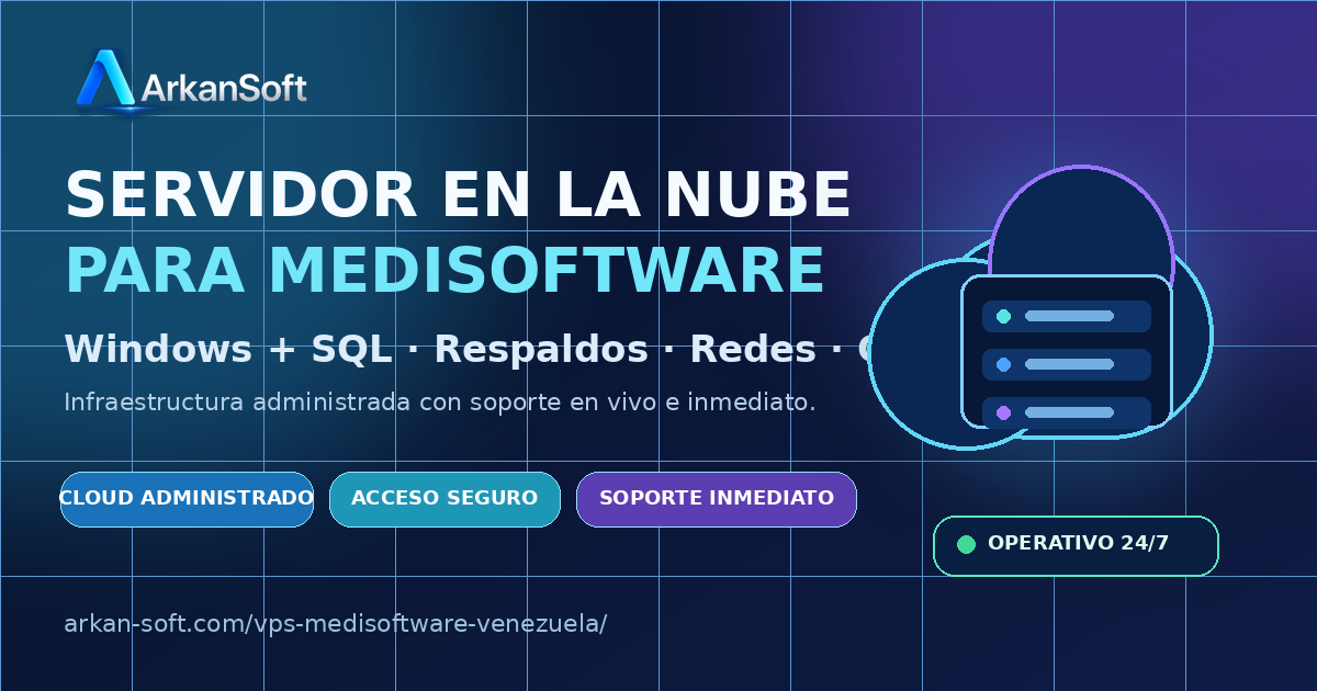 Nueva web de servidores en la nube para MediSoftware
